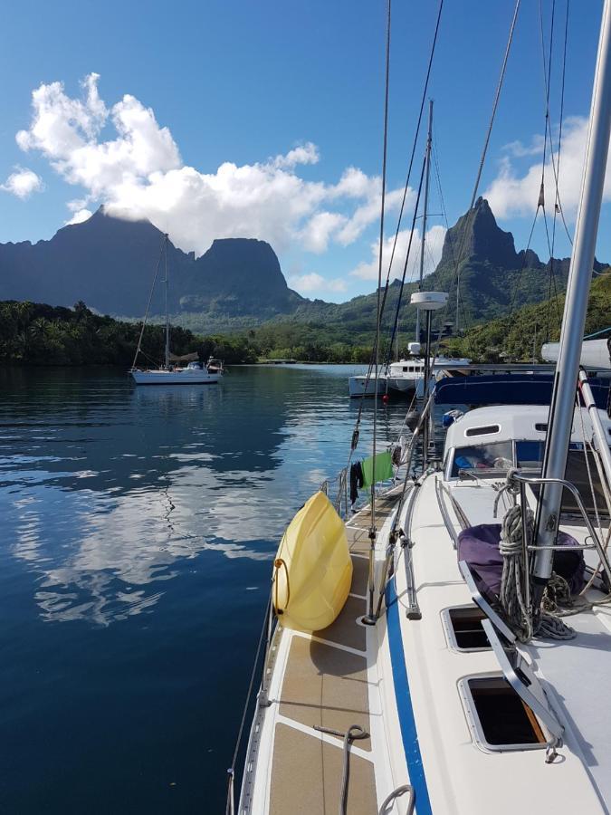 2 Nuits Insolites & 1 Excursion Voile A Bord Du Voilier Mori Ora Moorea Dış mekan fotoğraf