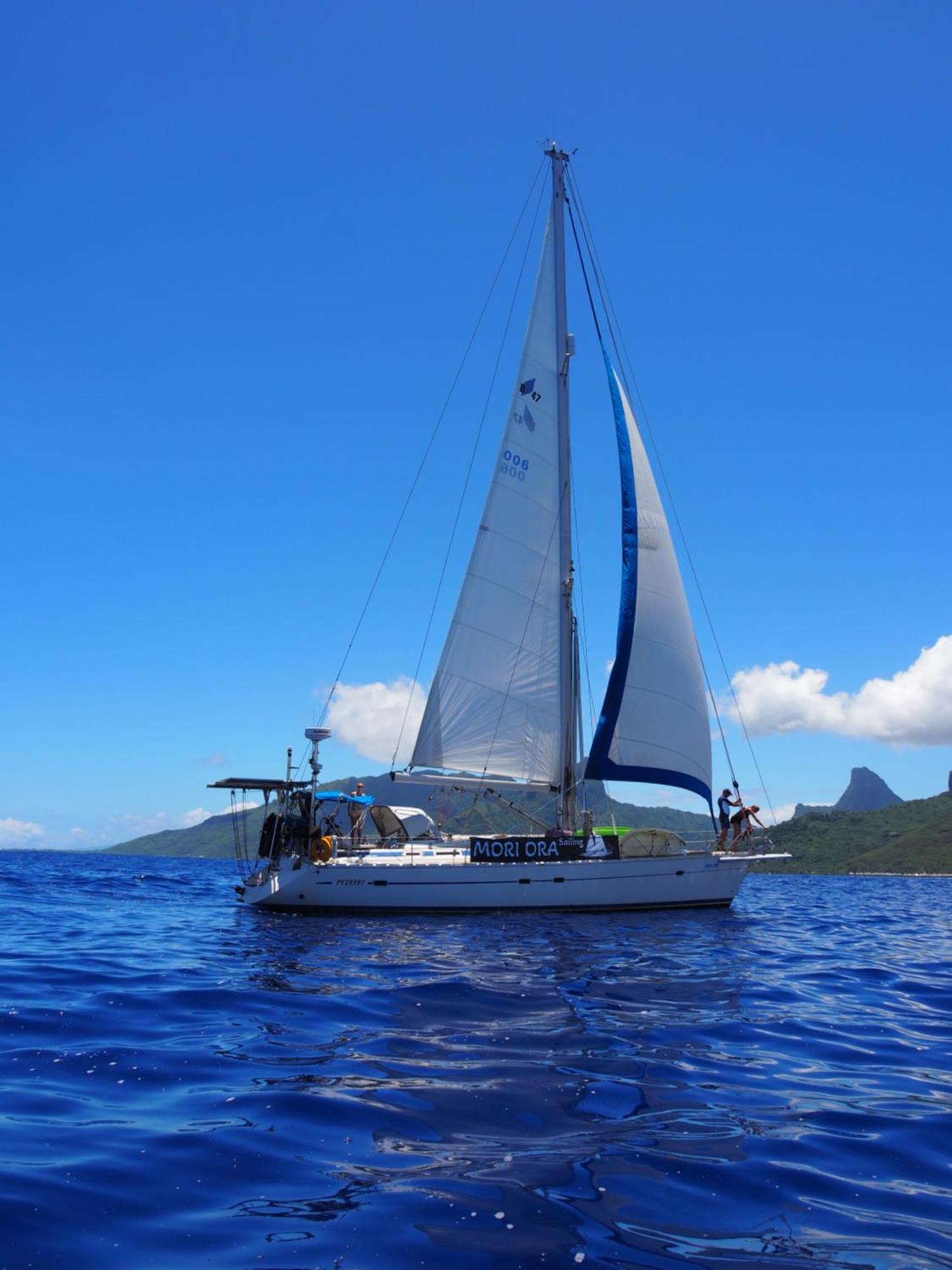 2 Nuits Insolites & 1 Excursion Voile A Bord Du Voilier Mori Ora Moorea Dış mekan fotoğraf